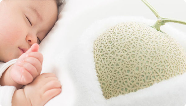 #出産祝いメロン