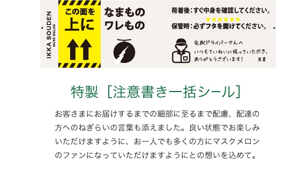 大切な方への贈り物にマスクメロンを