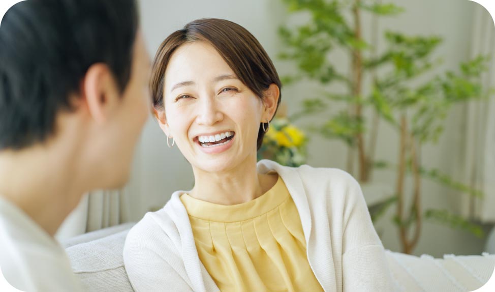 ホワイトデーのシーン