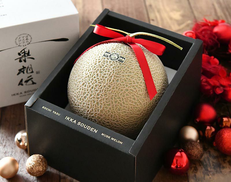 クリスマスプレゼントマスクメロン