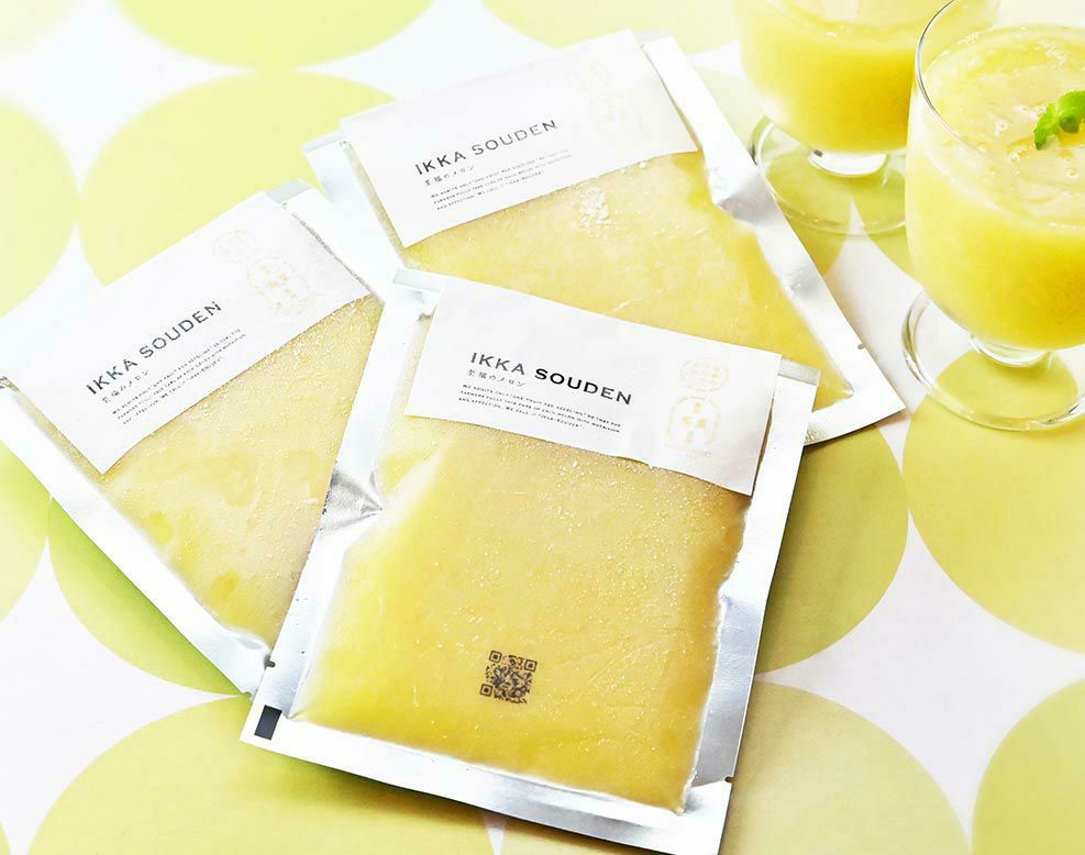 マスクメロンのピューレ